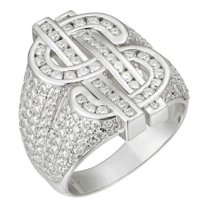 Cash Money Iced Out Ring | 925 Silver