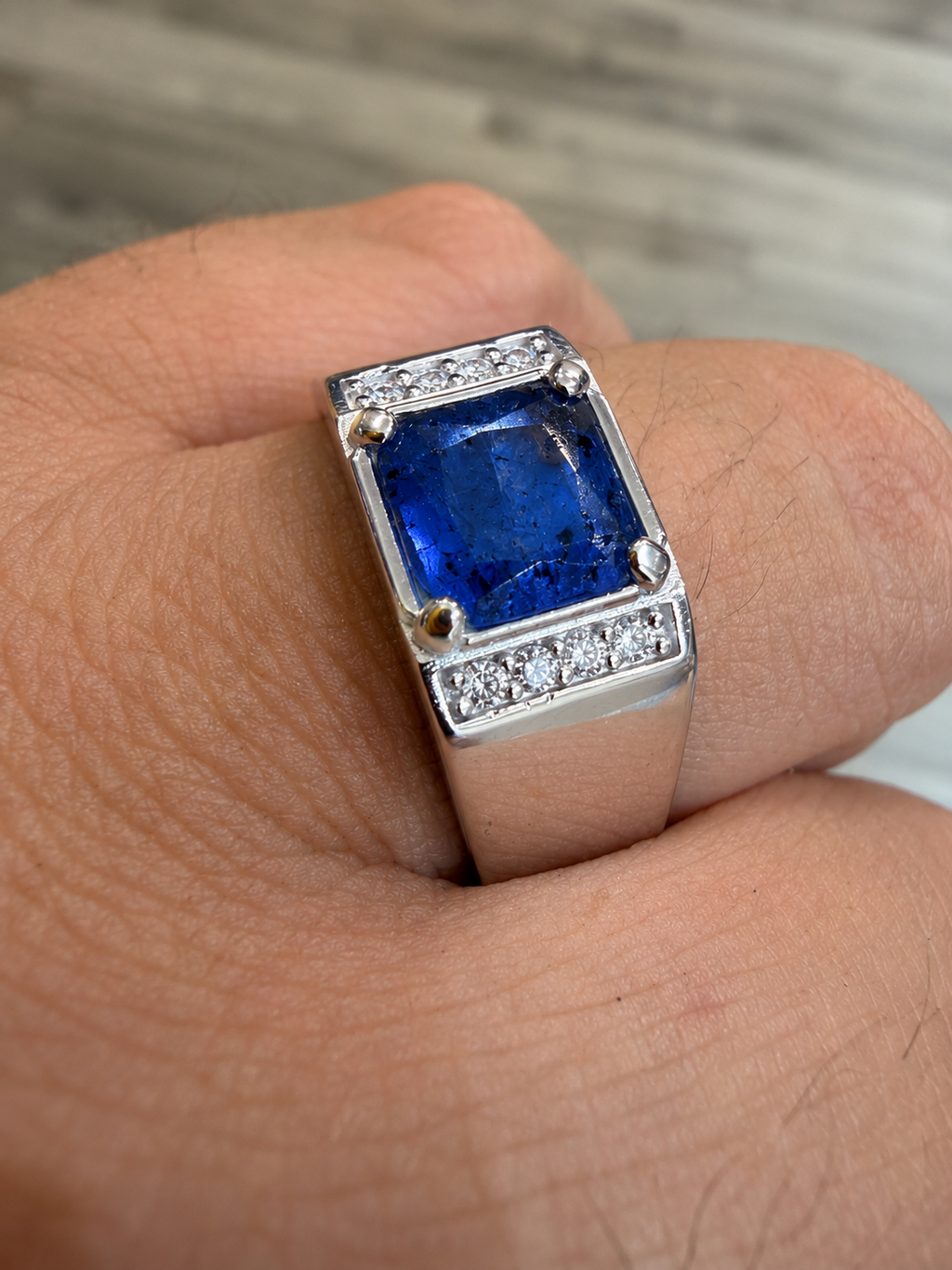 Moissanite Kingsmark Ring | 925 Silver