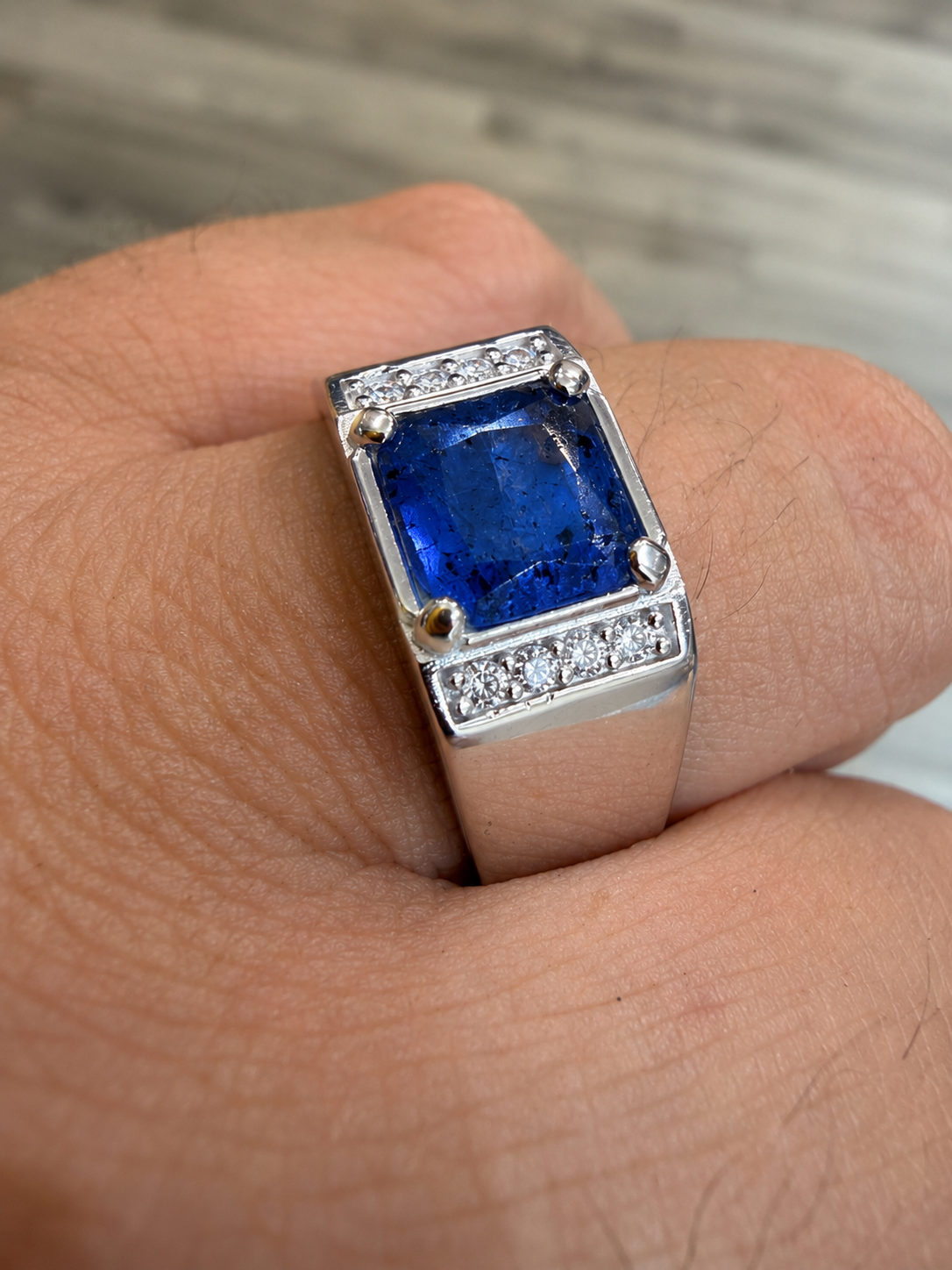Moissanite Kingsmark Ring | 925 Silver