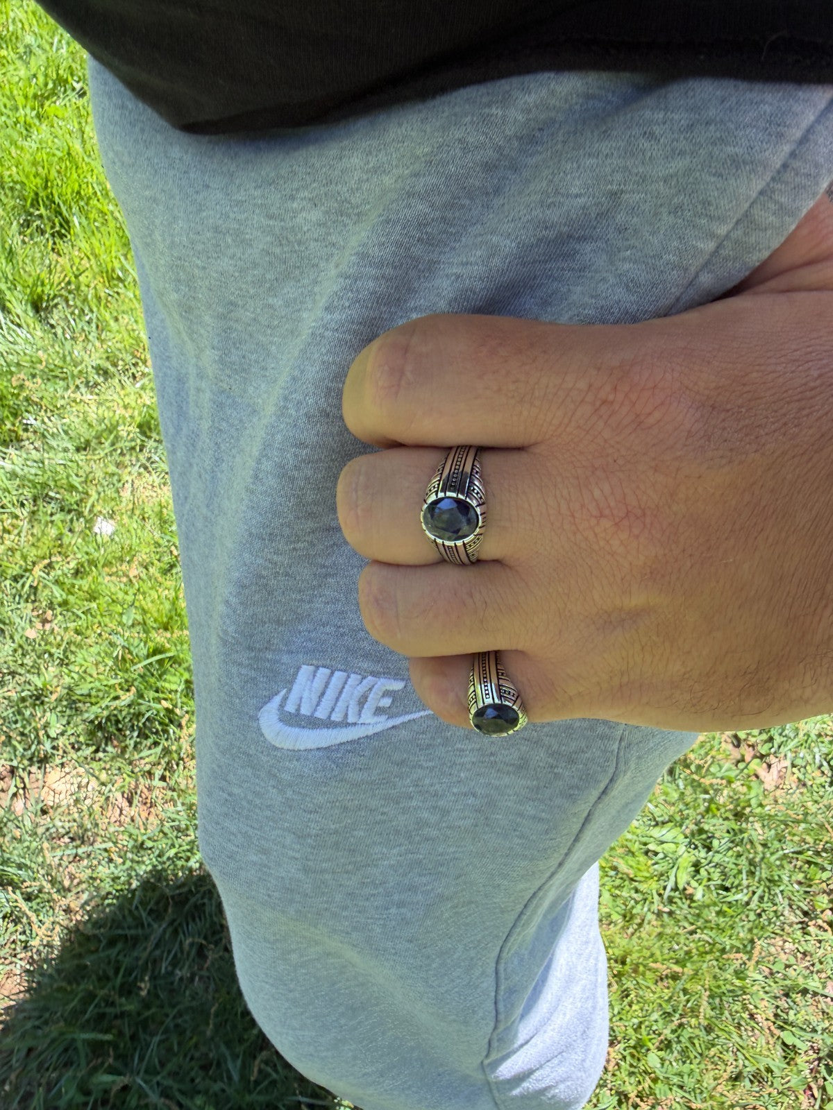 Navajo Tribe Ring | 925 Silver Oxidized