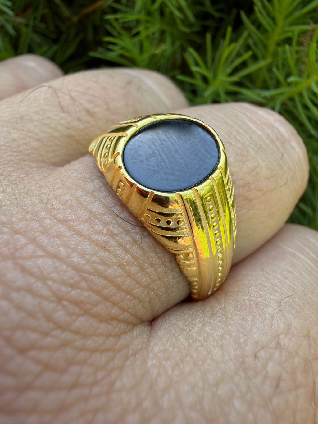 Navajo Tribe Ring | 14k Gold Vermeil 925 Silver