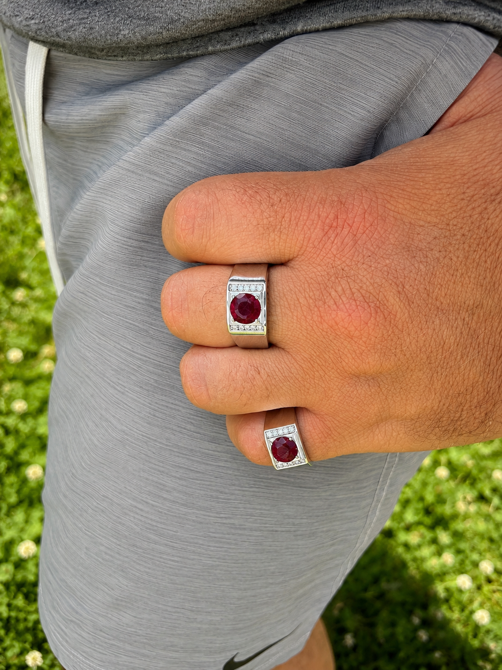 Moissanite Monarch Ring | 925 Silver