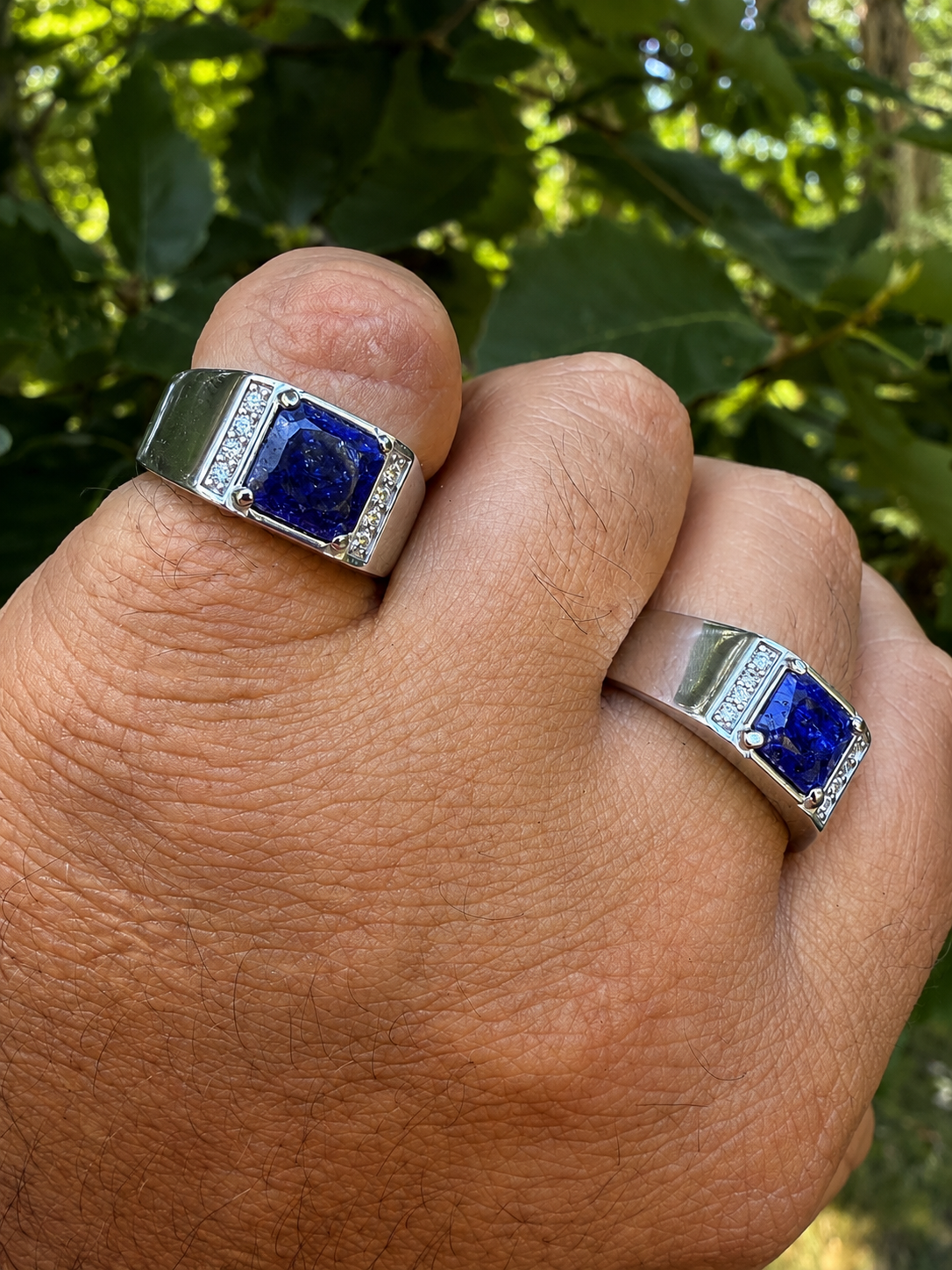 Moissanite Kingsmark Ring | 925 Silver