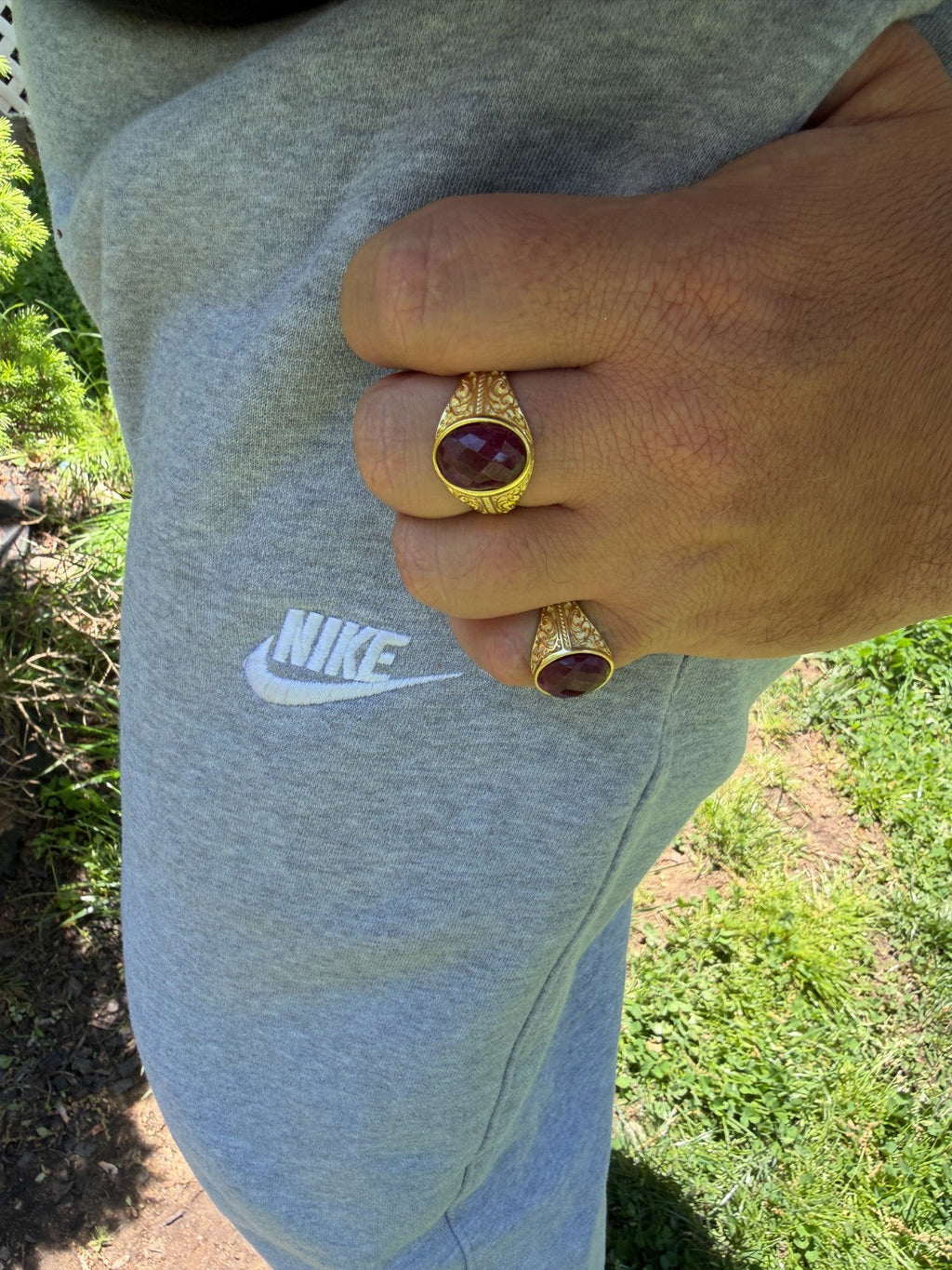 Columbian King Ring | 14k Gold Vermeil 925 Silver