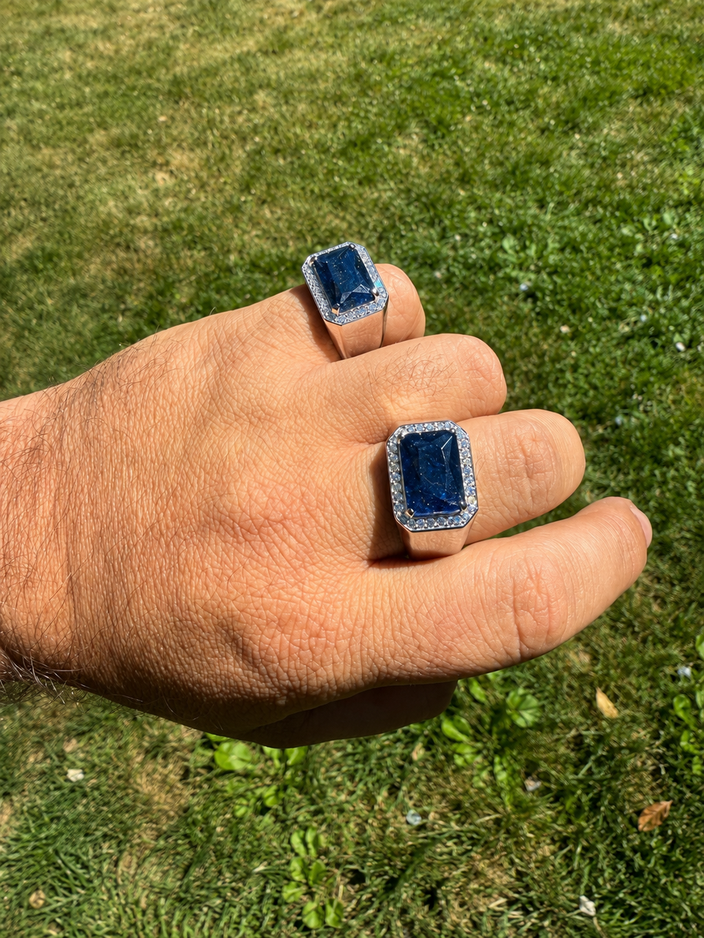 Moissanite Fortress Ring | 925 Silver