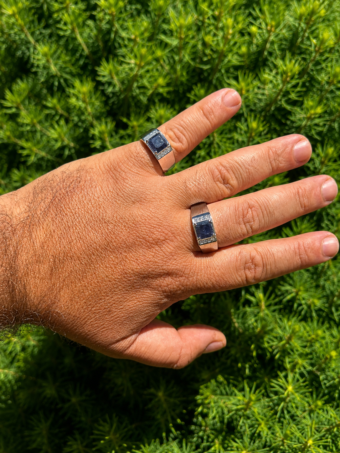 Moissanite Kingsmark Ring | 925 Silver