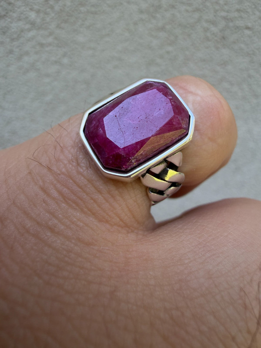 Havana Cuban Ring | 925 Silver