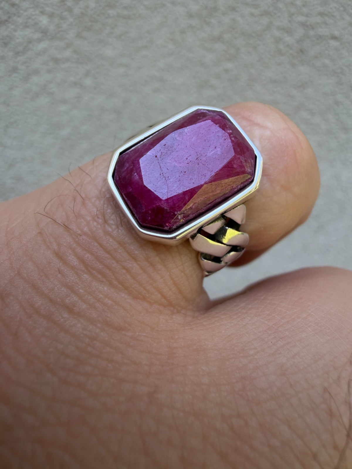 Havana Cuban Ring | 925 Silver
