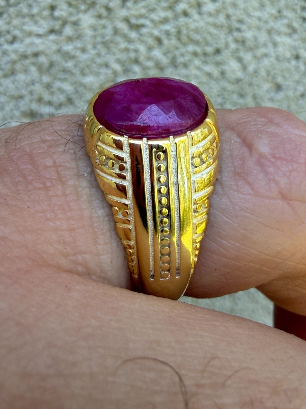 Royal Dynasty Ring | 14k Gold Vermeil 925 Silver