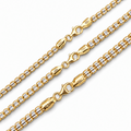 Ice Link Chain Necklace | 14k Gold Vermeil 925 Sterling Silver