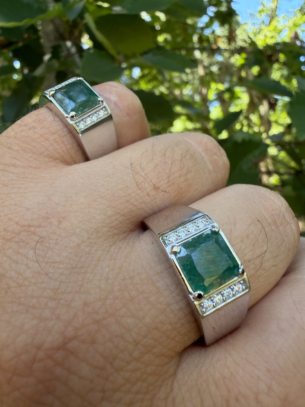 Moissanite Kingsmark Ring | 925 Silver