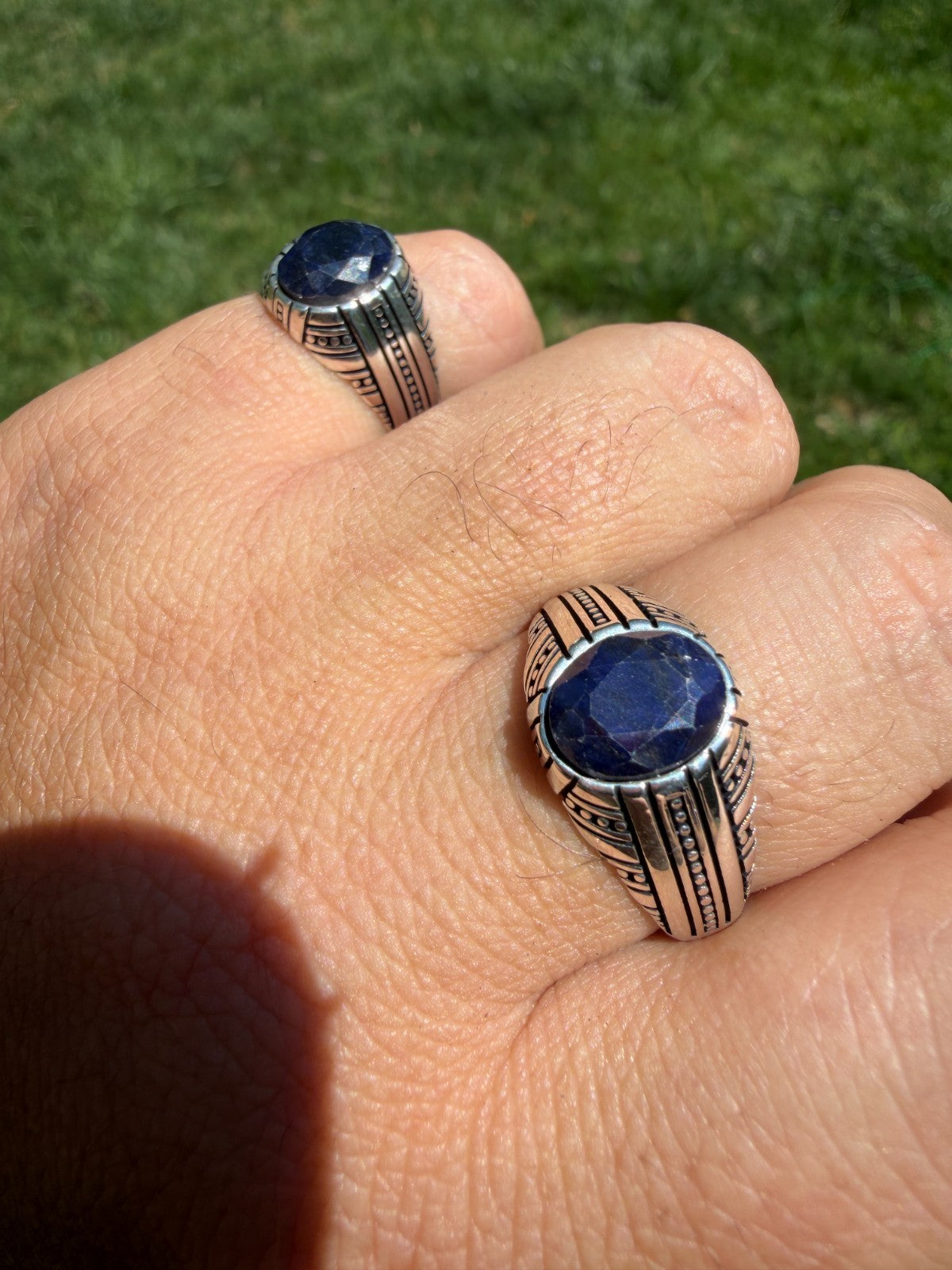 Navajo Tribe Ring | 925 Silver Oxidized