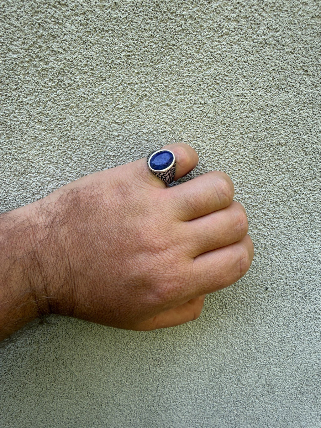 Columbian King Ring | 925 Silver Oxidized