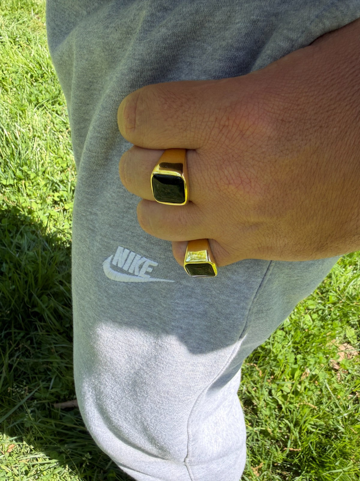 Midnight Don Ring | 14k Gold Vermeil 925 Silver