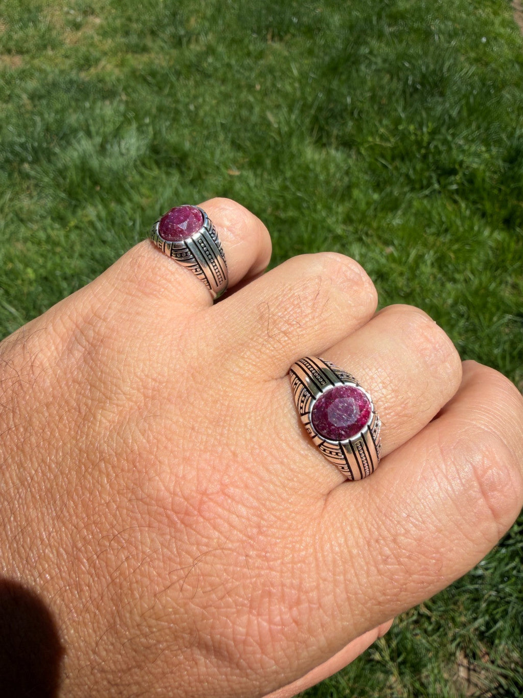 Navajo Tribe Ring | 925 Silver Oxidized