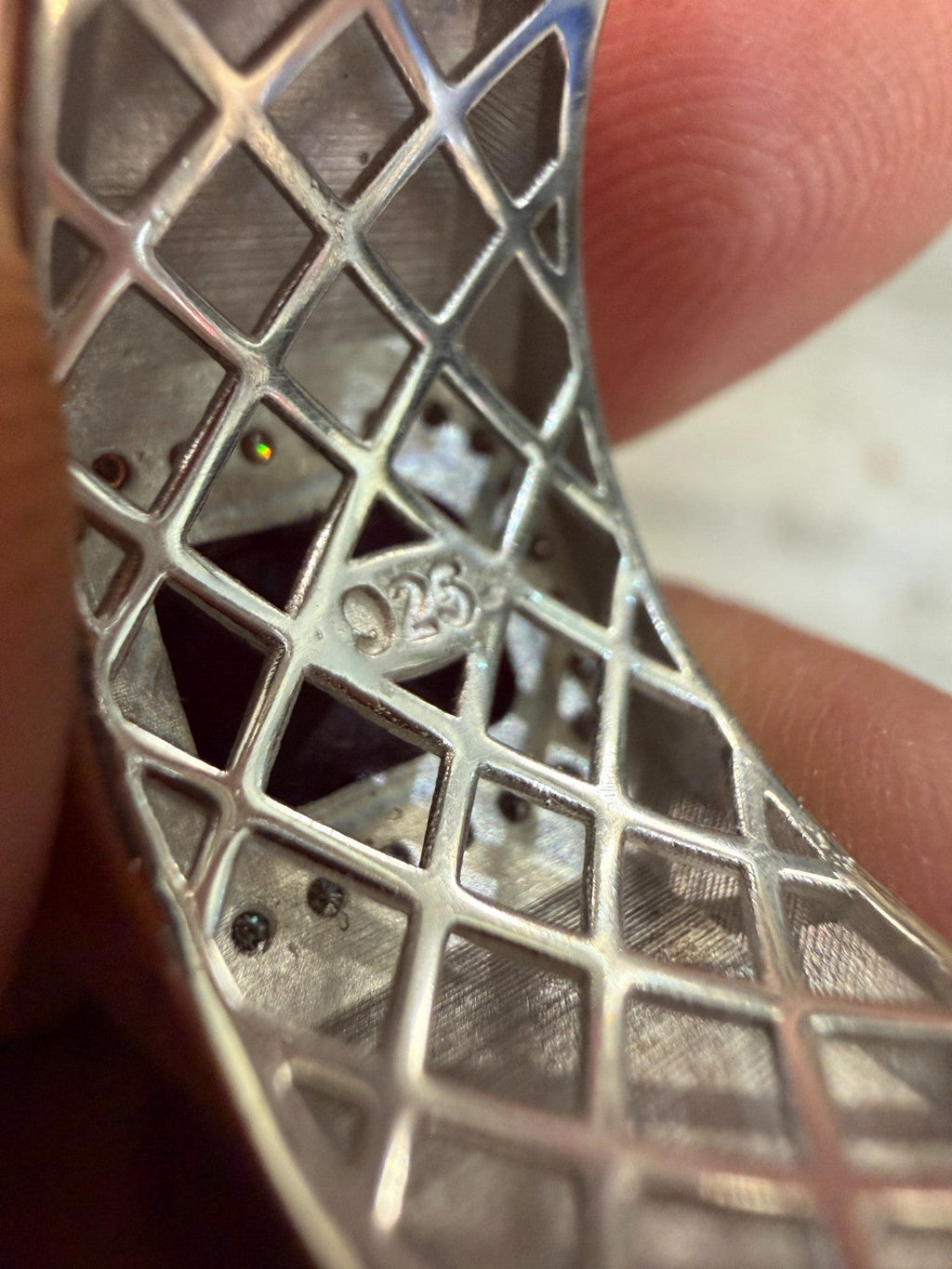 Moissanite Cardinal Crown Ring | 925 Silver