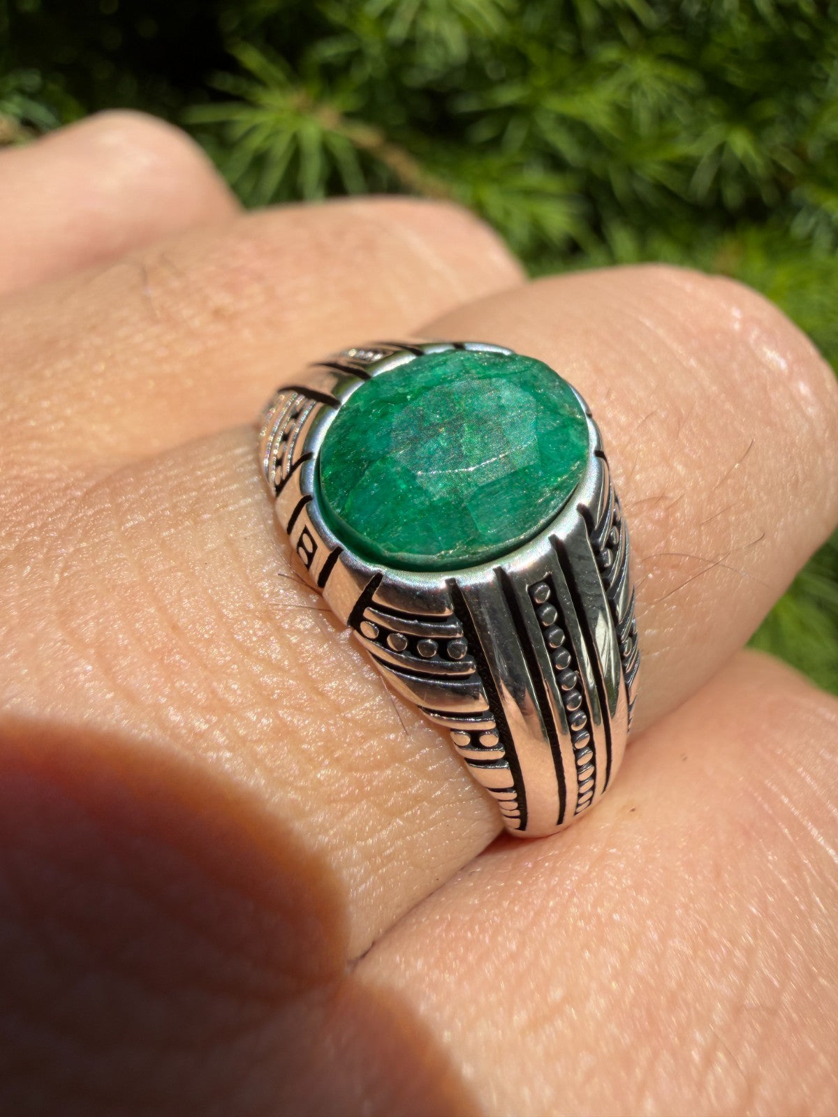 Royal Dynasty Ring | 925 Silver Oxidized