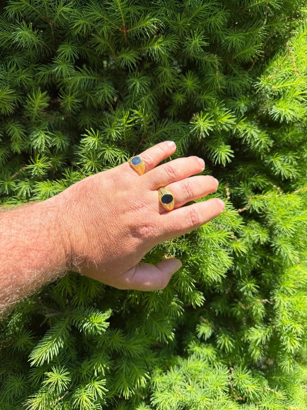 Navajo Tribe Ring | 14k Gold Vermeil 925 Silver