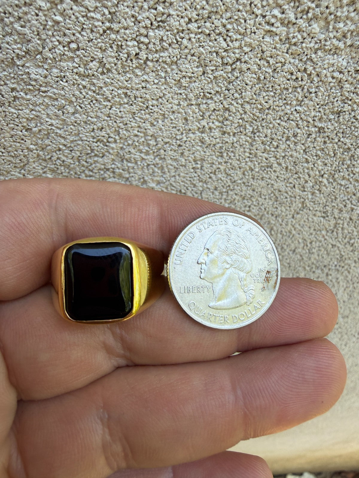 Midnight Don Ring | 14k Gold Vermeil 925 Silver