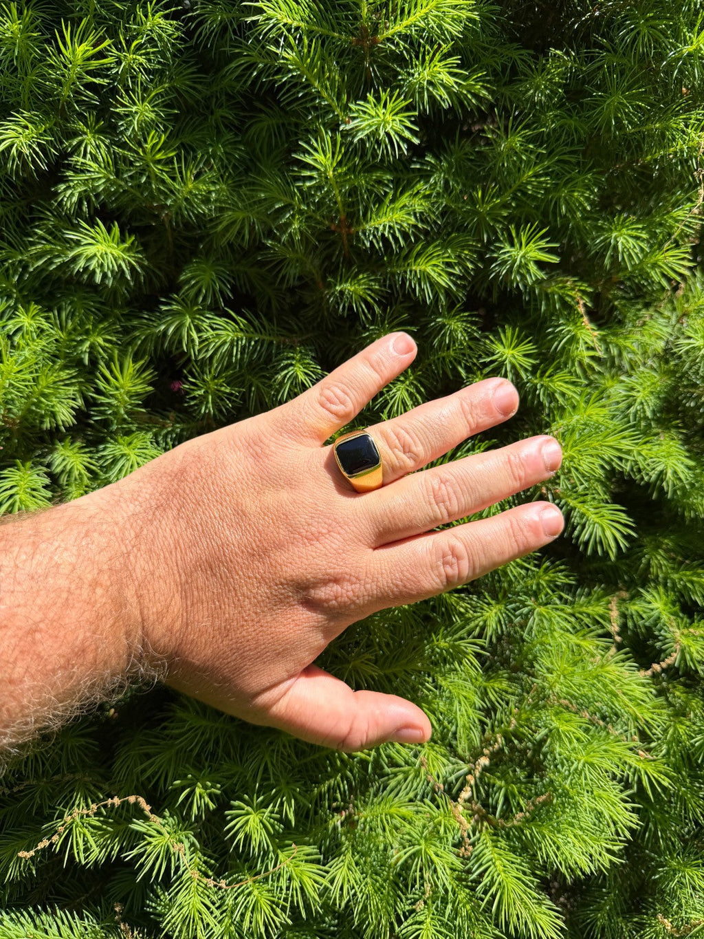 Midnight Don Ring | 14k Gold Vermeil 925 Silver