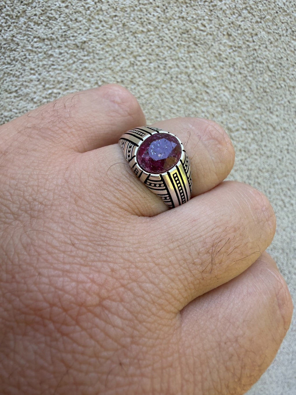 Navajo Tribe Ring | 925 Silver Oxidized