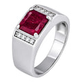 Moissanite Monarch Ring | 925 Silver