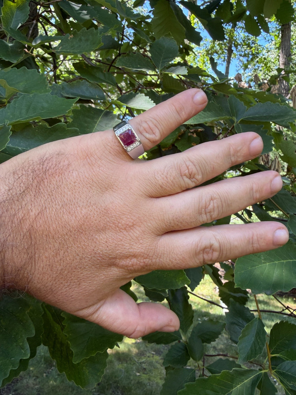 Moissanite Monarch Ring | 925 Silver