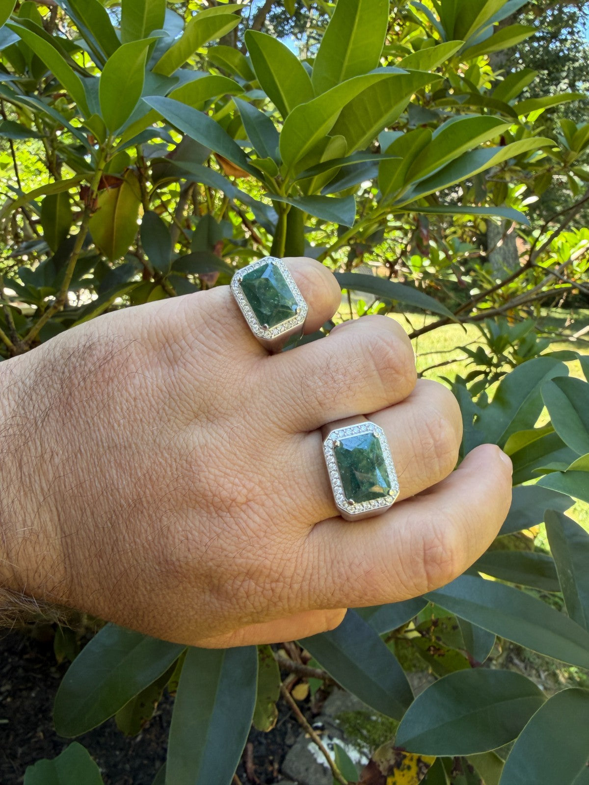 Moissanite Fortress Ring | 925 Silver