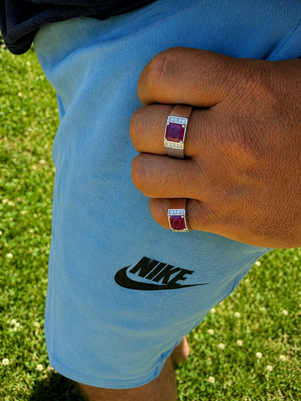 Moissanite Monarch Ring | 925 Silver