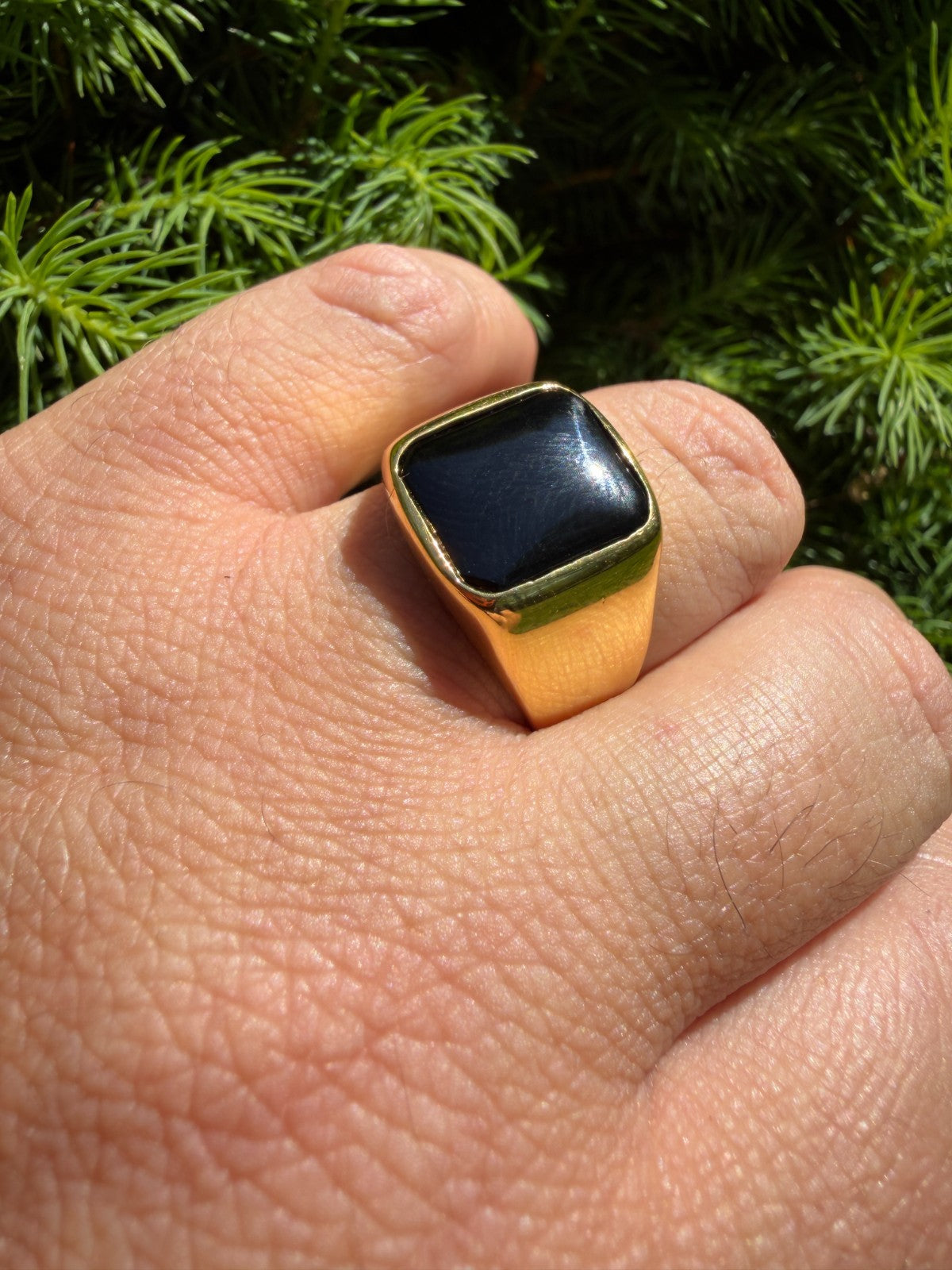 Midnight Don Ring | 14k Gold Vermeil 925 Silver