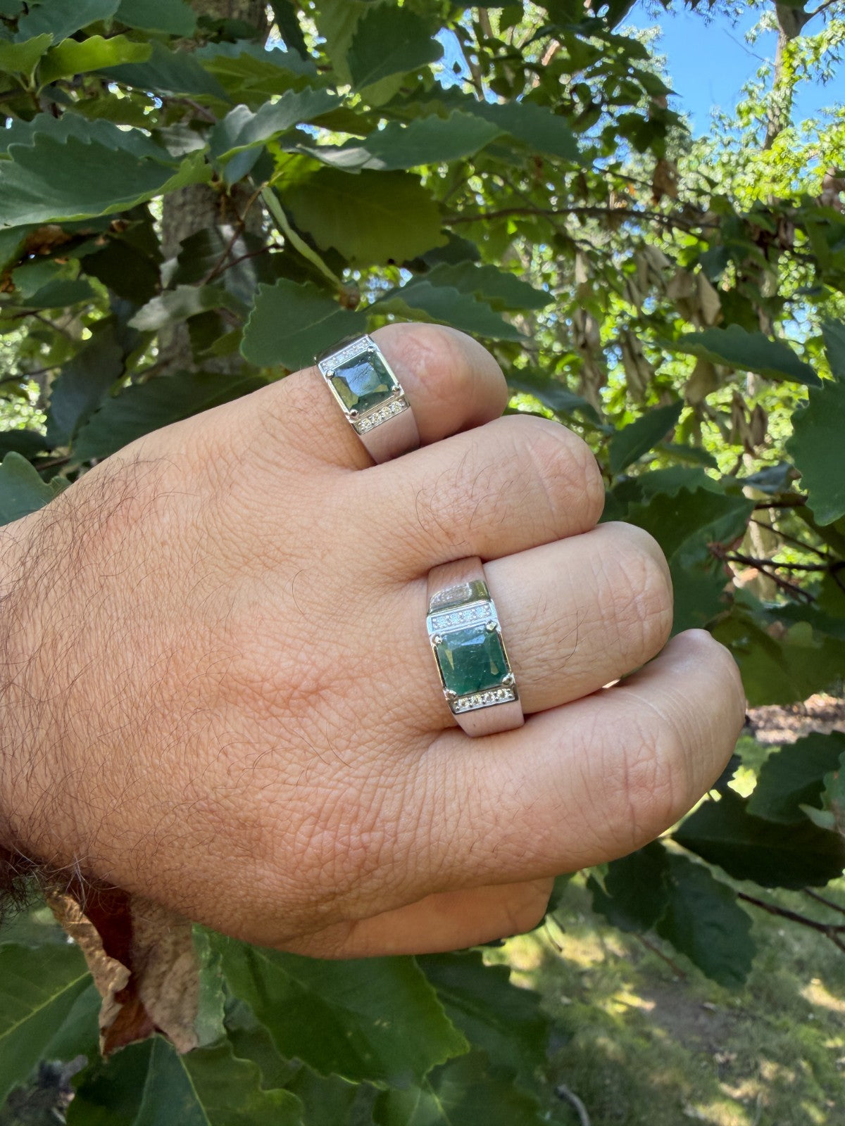 Moissanite Kingsmark Ring | 925 Silver