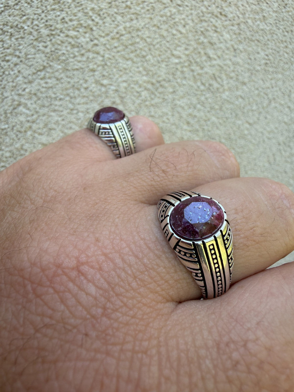 Navajo Tribe Ring | 925 Silver Oxidized