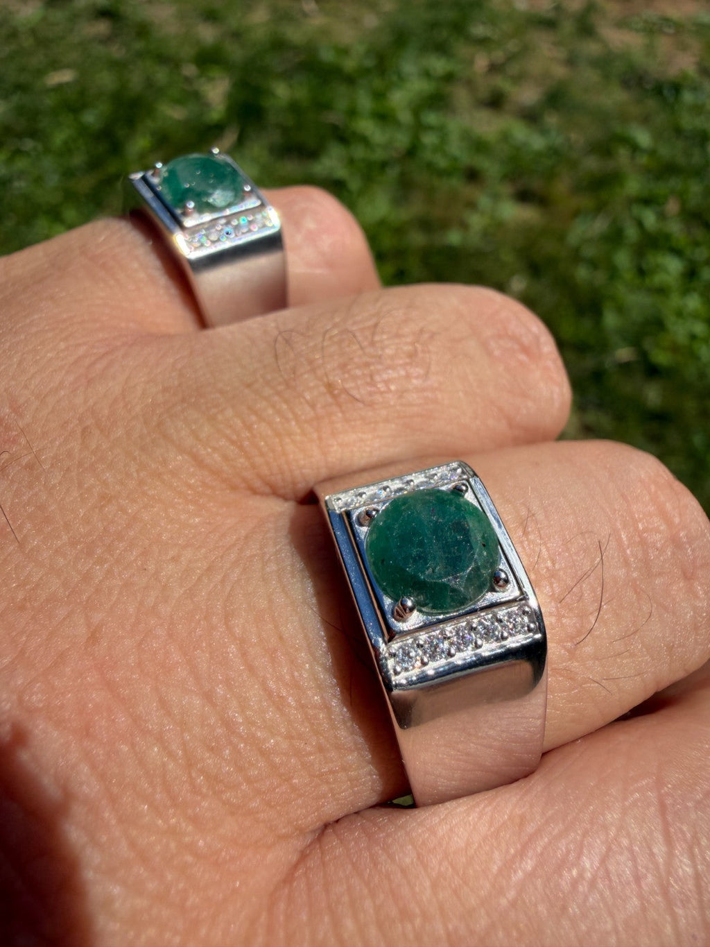 Moissanite Monarch Ring | 925 Silver