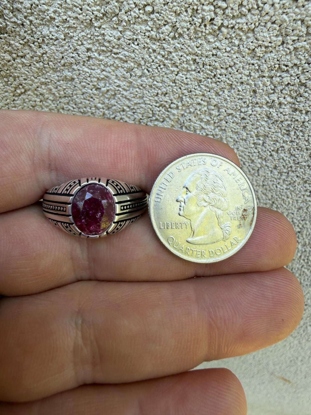 Navajo Tribe Ring | 925 Silver Oxidized