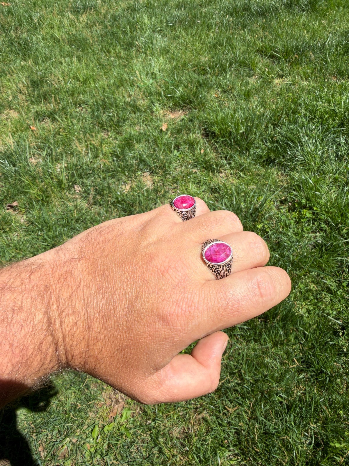 Columbian King Ring | 925 Silver Oxidized