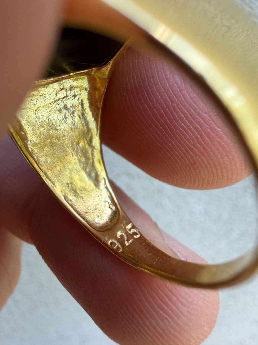 Midnight Don Ring | 14k Gold Vermeil 925 Silver