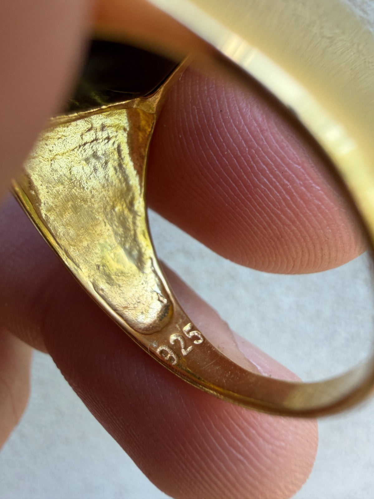 Midnight Don Ring | 14k Gold Vermeil 925 Silver