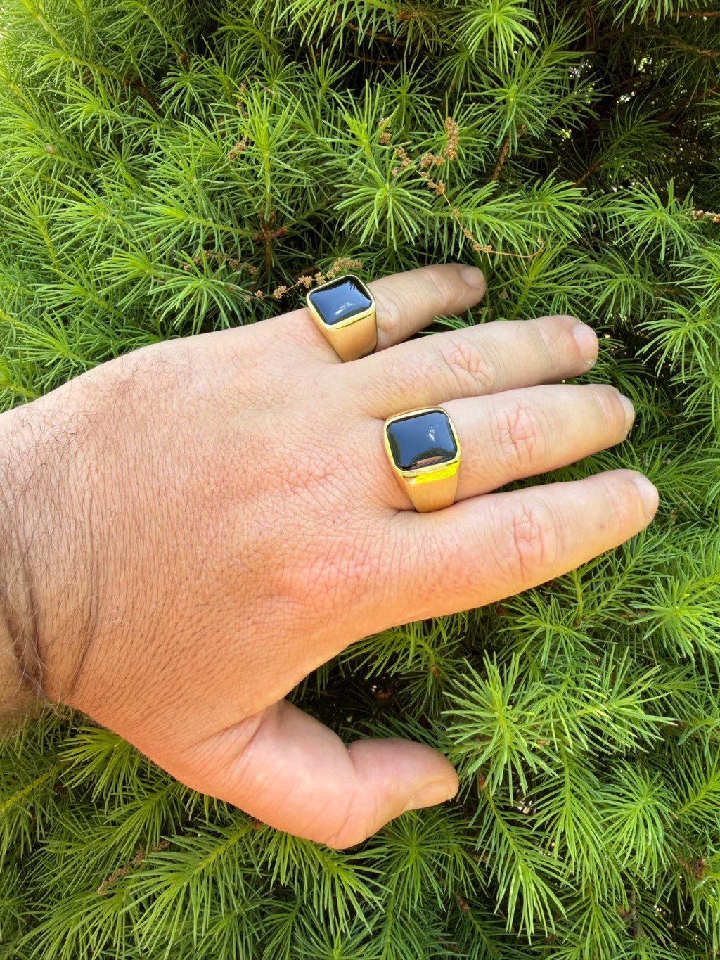 Midnight Don Ring | 14k Gold Vermeil 925 Silver