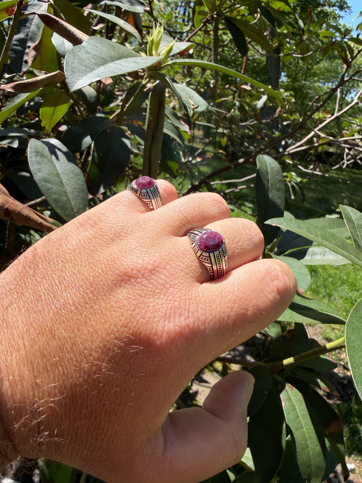 Navajo Tribe Ring | 925 Silver Oxidized