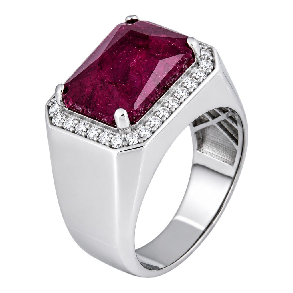 Moissanite Fortress Ring | 925 Silver