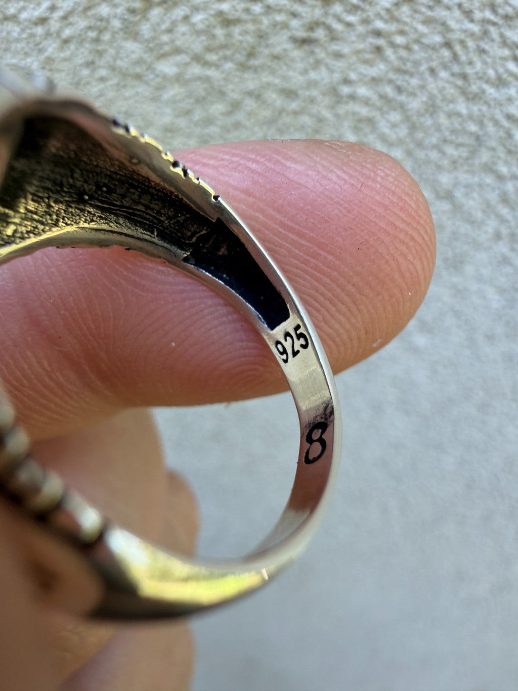 Navajo Tribe Ring | 925 Silver Oxidized