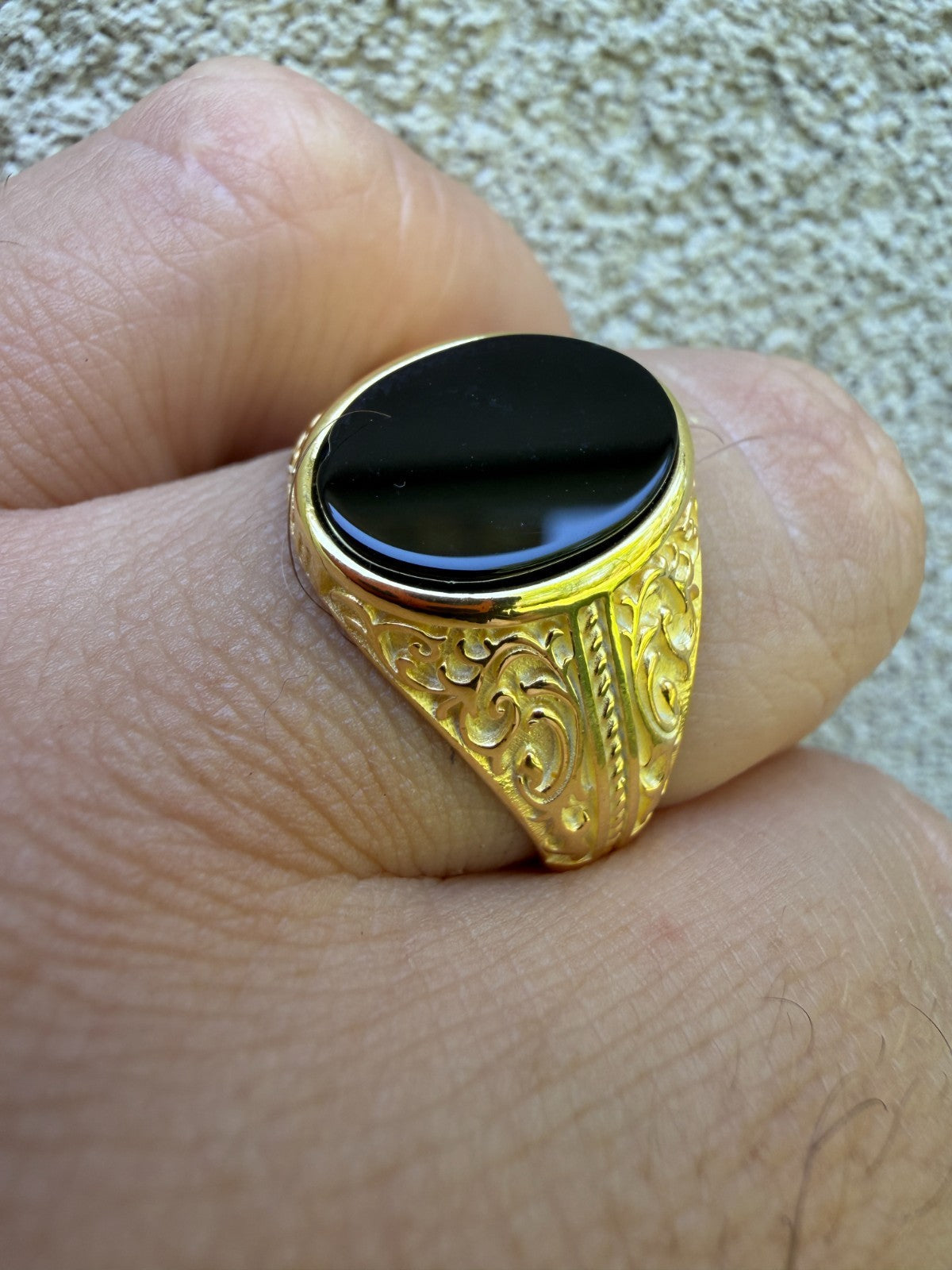 Columbian King Ring | 14k Gold Vermeil 925 Silver