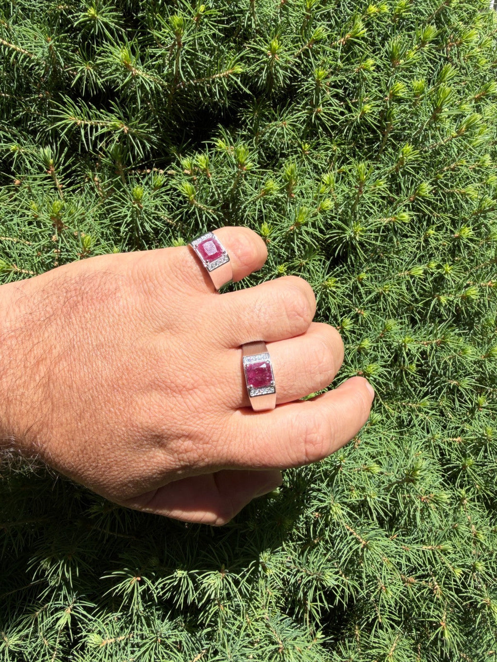 Moissanite Monarch Ring | 925 Silver
