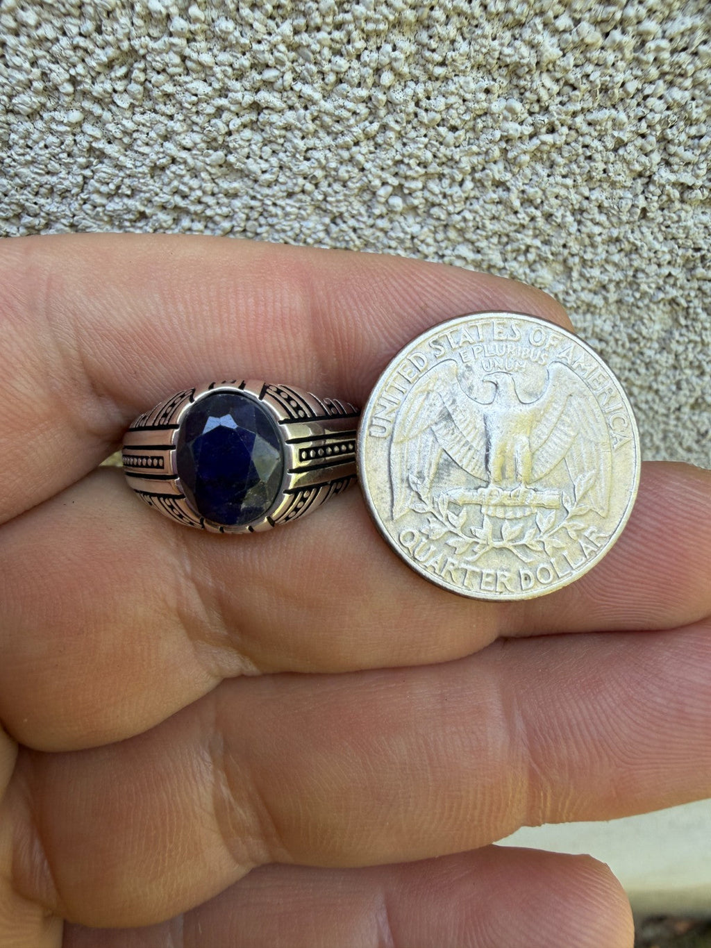 Navajo Tribe Ring | 925 Silver Oxidized