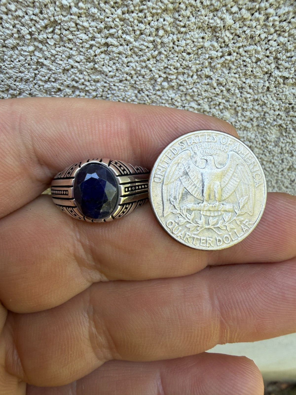 Navajo Tribe Ring | 925 Silver Oxidized