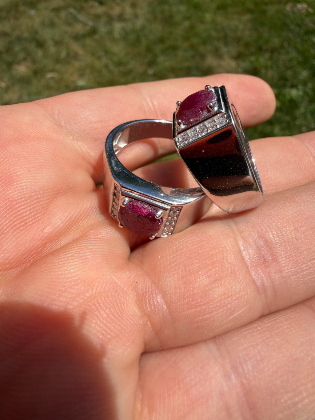 Moissanite Monarch Ring | 925 Silver