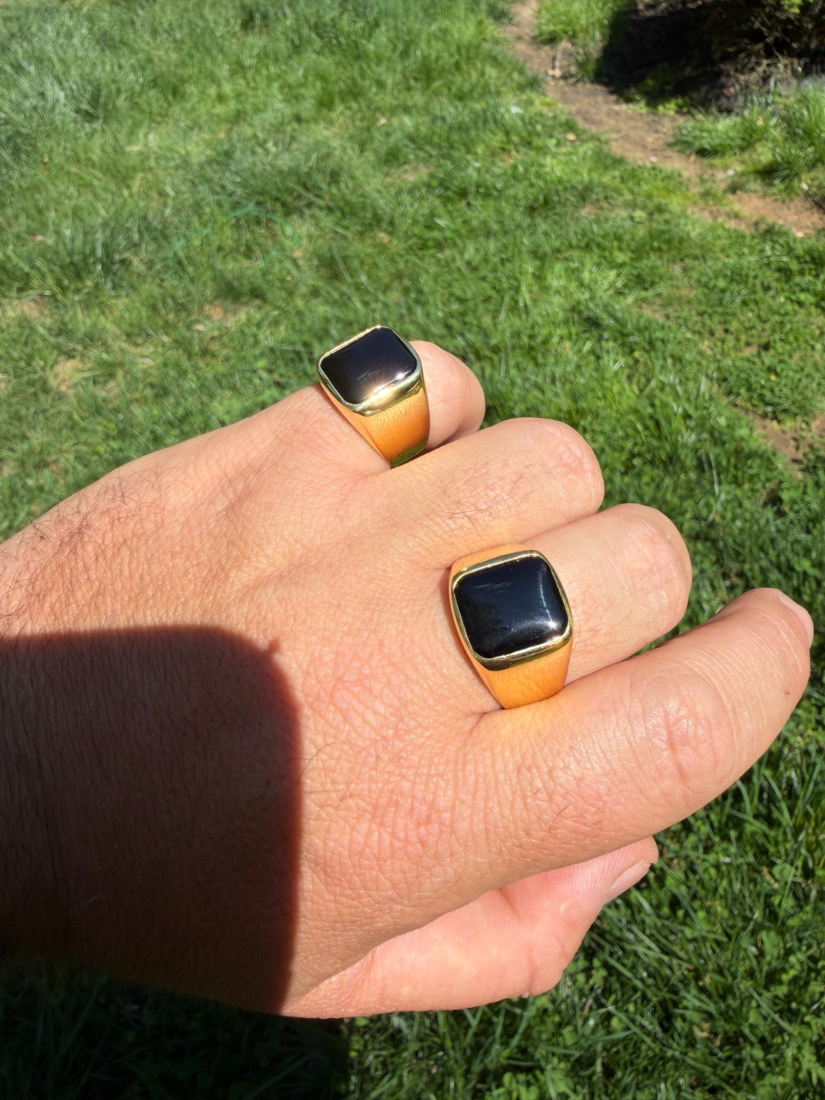 Midnight Don Ring | 14k Gold Vermeil 925 Silver