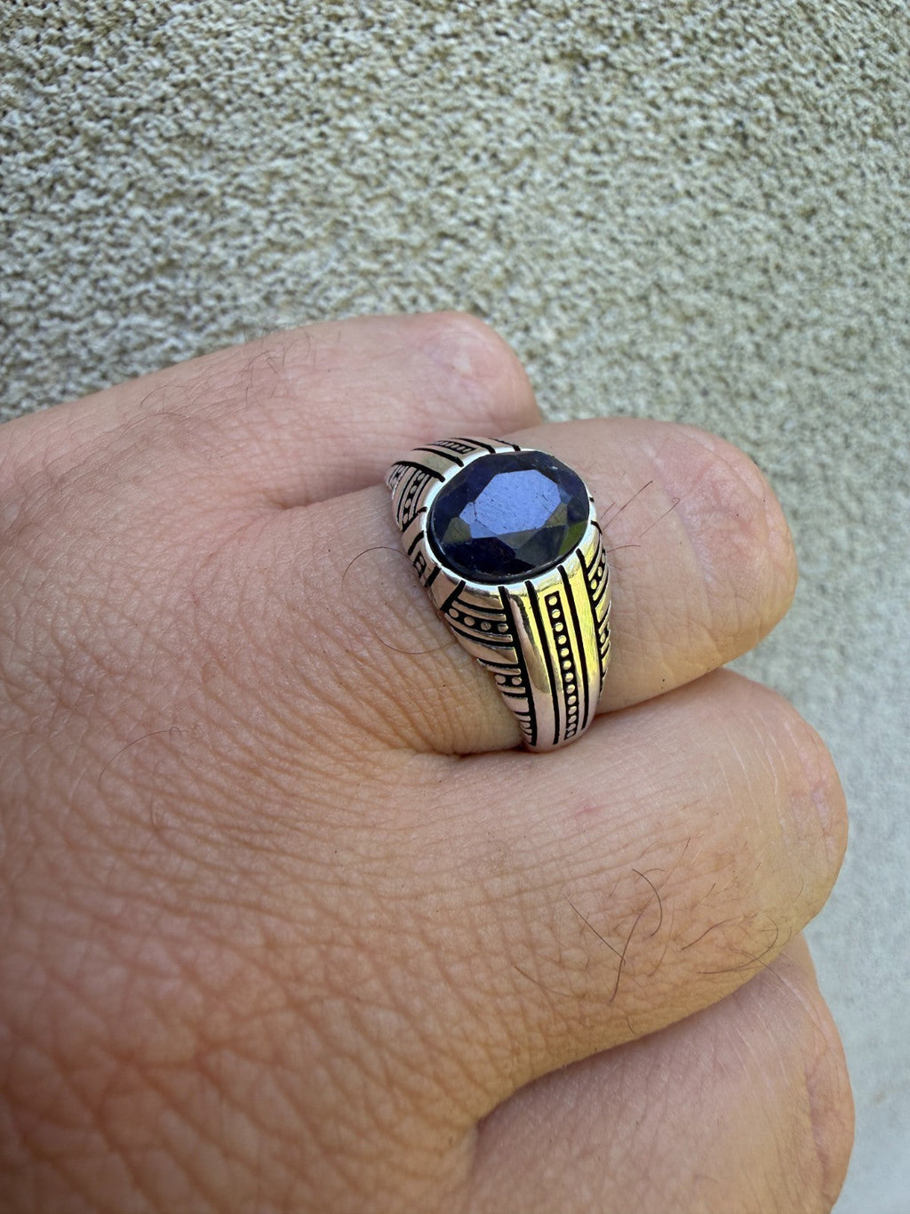 Navajo Tribe Ring | 925 Silver Oxidized