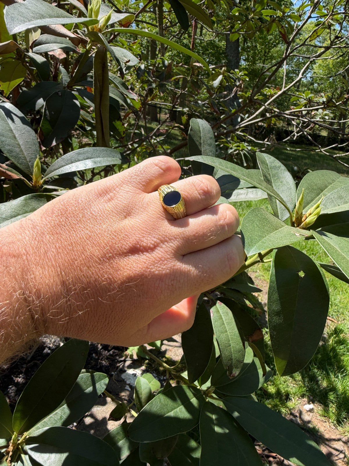 Navajo Tribe Ring | 14k Gold Vermeil 925 Silver