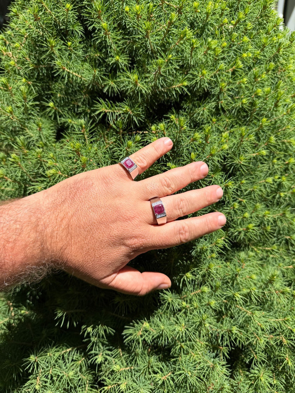 Moissanite Monarch Ring | 925 Silver